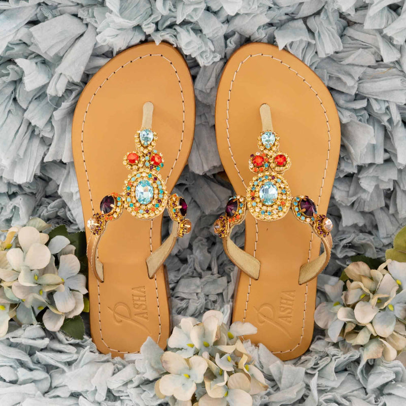 CONCHA - Pasha Sandals - Jewelry for your feet - 
