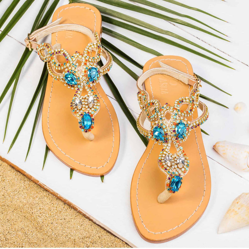 DAYTONA - Pasha Sandals - Jewelry for your feet - 