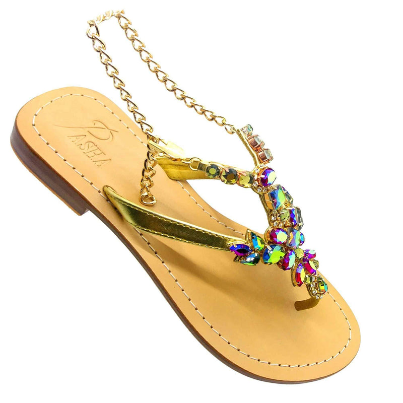 ELBA - Pasha Sandals - Jewelry for your feet - 