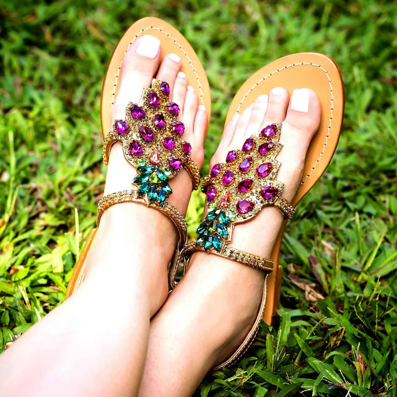 ESCHATI - Pasha Sandals - Jewelry for your feet - 