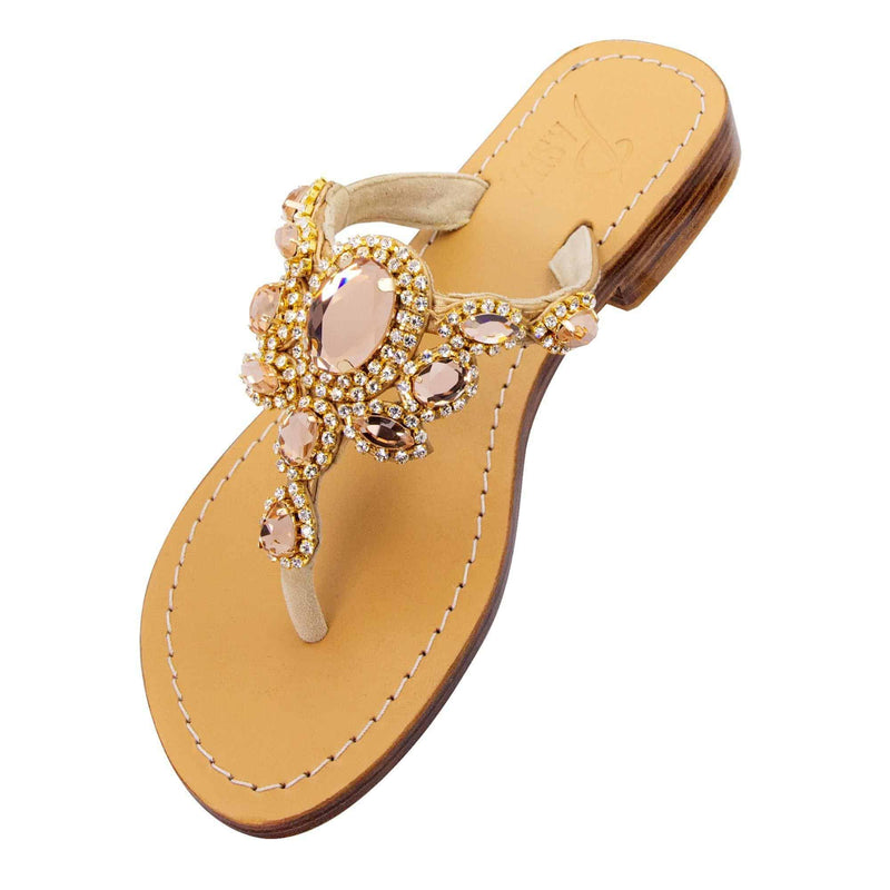 GLAROS - Pasha Sandals - Jewelry for your feet - 