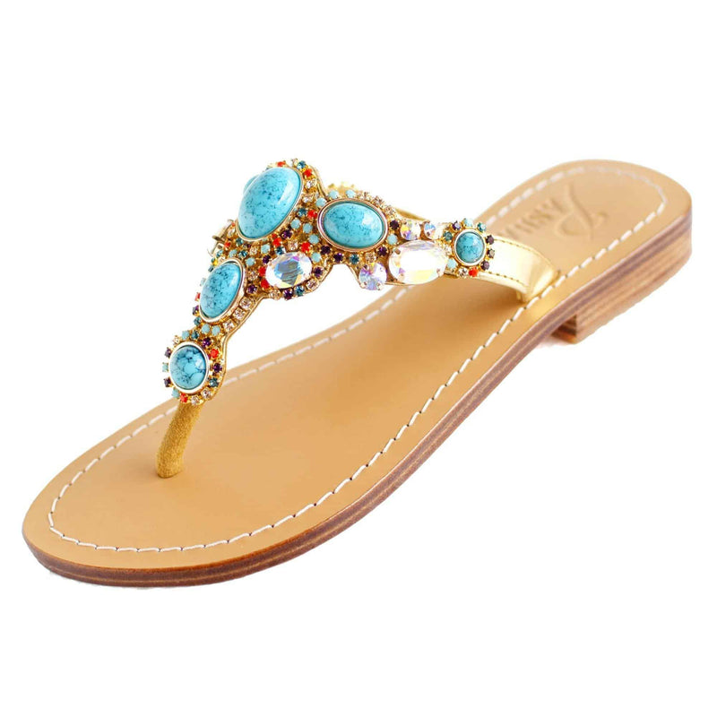 JETHOU - Pasha Sandals - Jewelry for your feet - 