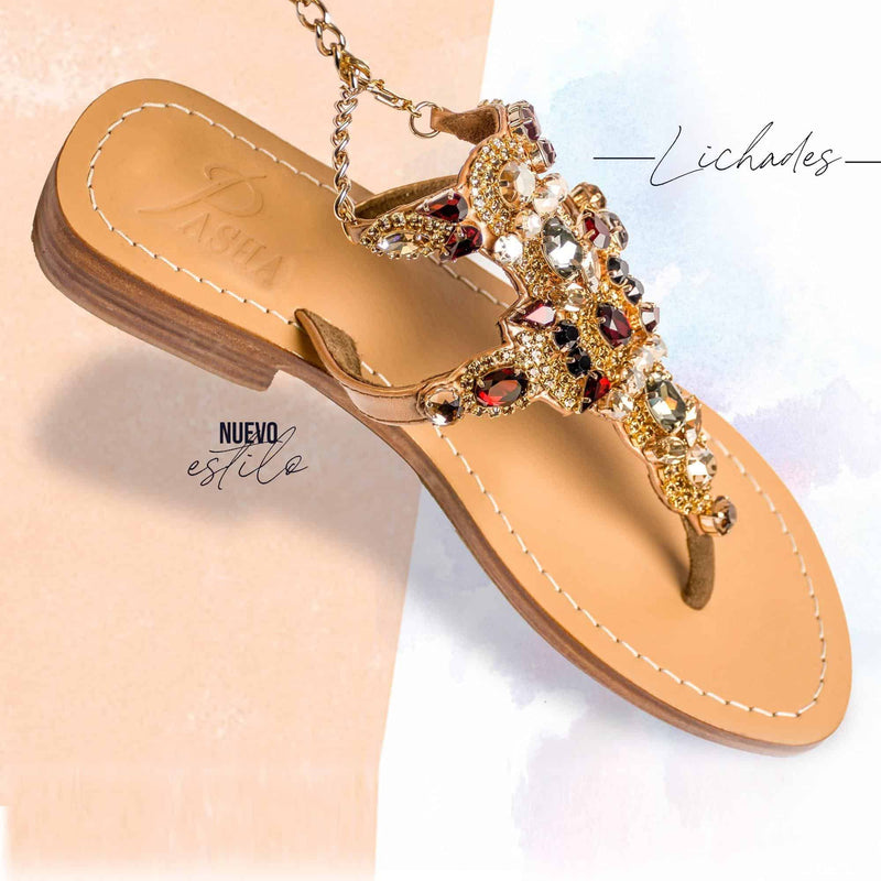 LICHADES - Pasha Sandals - Jewelry for your feet - 