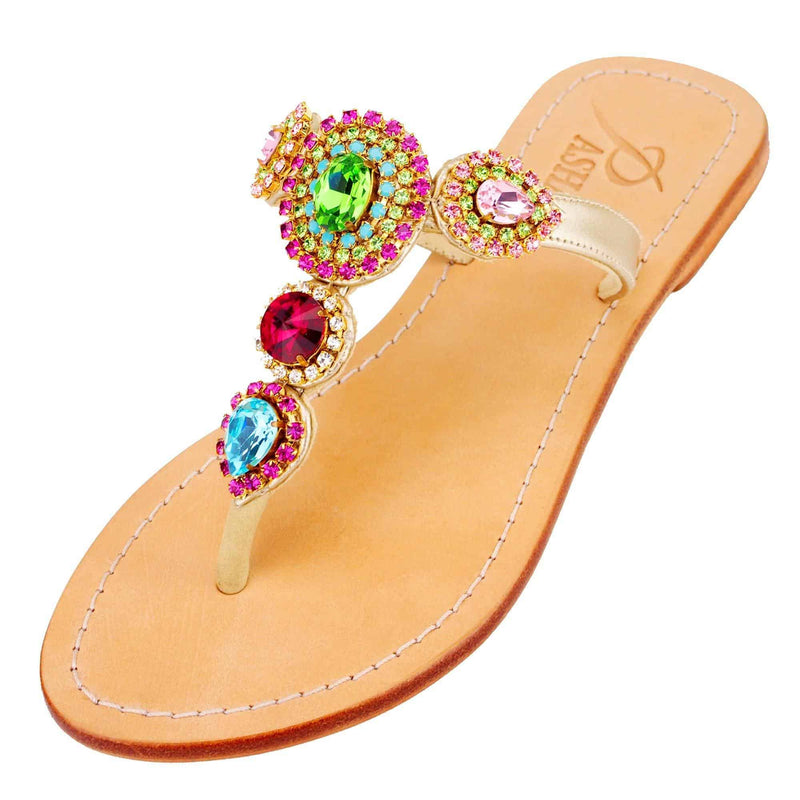 OREKE - Pasha Sandals - Jewelry for your feet - 