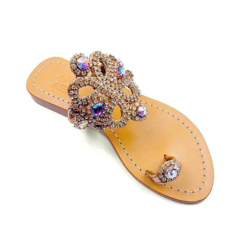 OXEIA - Pasha Sandals - Jewelry for your feet - 