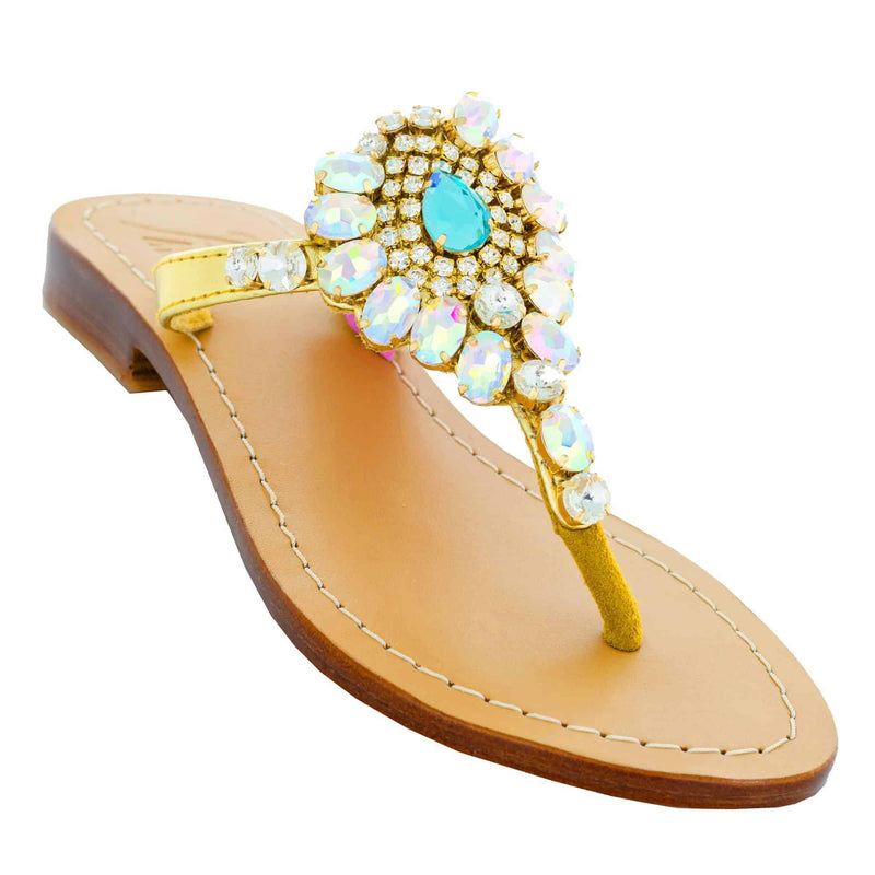 SAUNDERS - Pasha Sandals - Jewelry for your feet - 