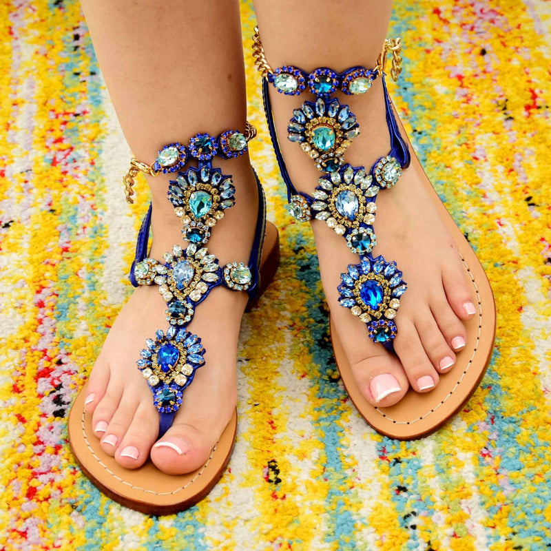 SPETSES - Pasha Sandals - Jewelry for your feet - 